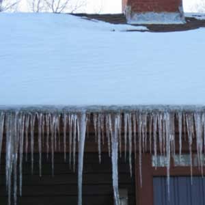 roof and walk snow shovelling